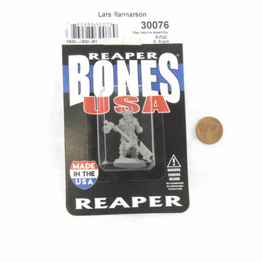 RPR30076 Lars Ragnarson Miniature Figure 25mm Heroic Scale Reaper Bones USA (ONLINE ORDER ONLY)