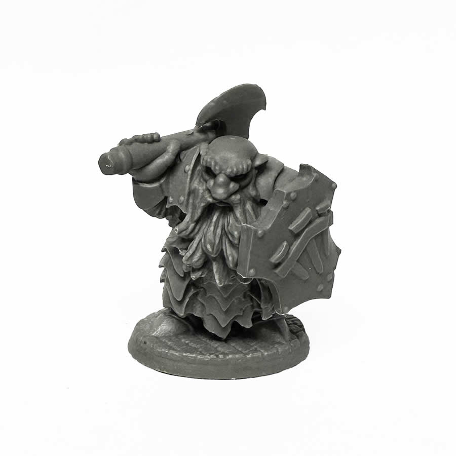 RPR30081 Dark Dwarf Cleaver Miniature Figure 25mm Heroic Scale Reaper Bones USA (ONLINE ORDER ONLY)