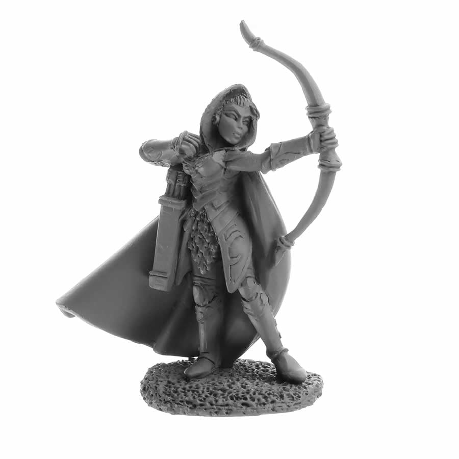 RPR30084 Alistrillee Elf Archer Miniature Figure 25mm Heroic Scale Reaper Bones USA (ONLINE ORDER ONLY)
