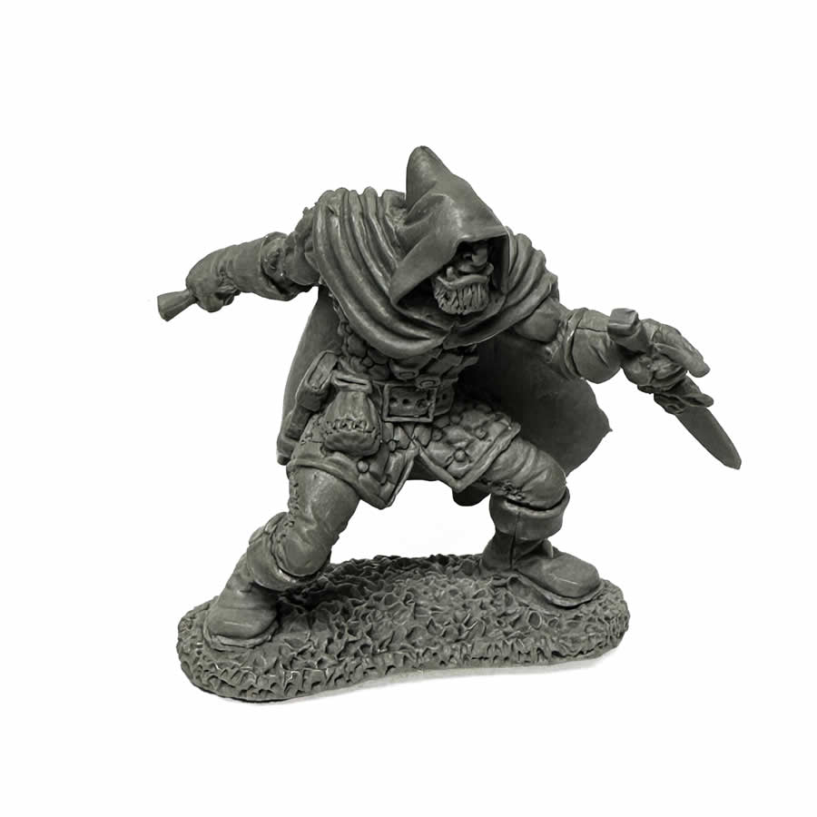 RPR30085 Rogan Half Orc Thief Miniature Figure 25mm Heroic Scale Reaper Bones USA (ONLINE ORDER ONLY)