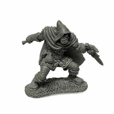 RPR30085 Rogan Half Orc Thief Miniature Figure 25mm Heroic Scale Reaper Bones USA (ONLINE ORDER ONLY)