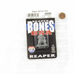 RPR30085 Rogan Half Orc Thief Miniature Figure 25mm Heroic Scale Reaper Bones USA (ONLINE ORDER ONLY)