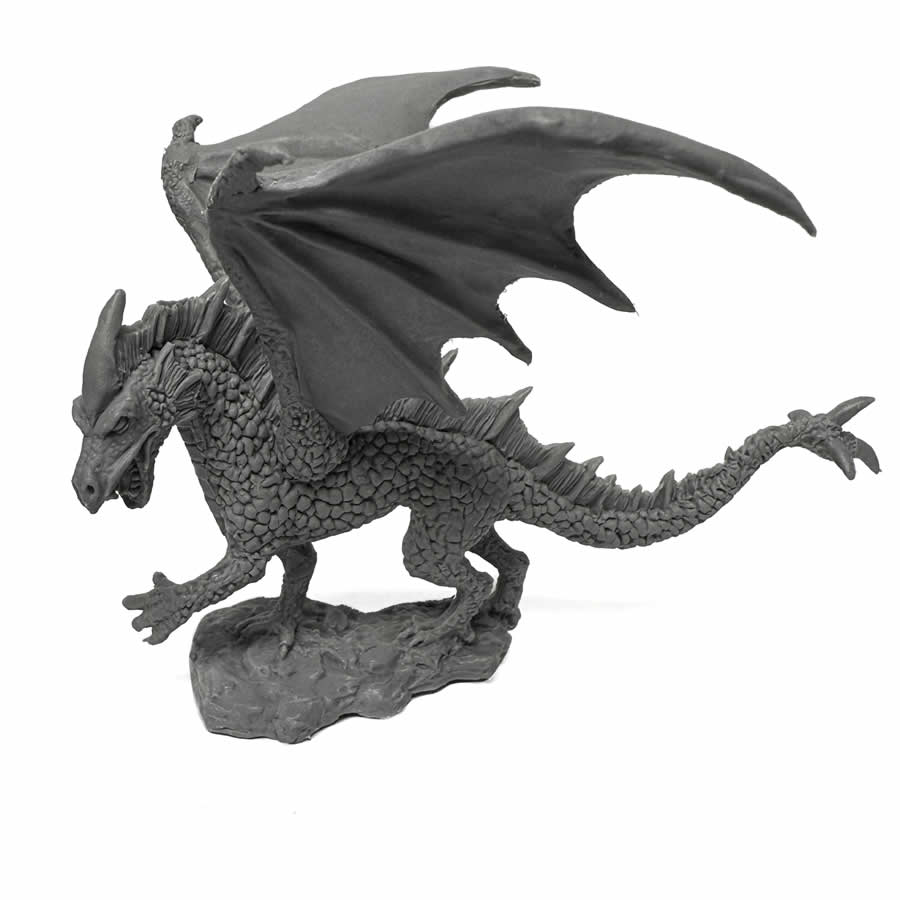 RPR30086 Young Ice Dragon Miniature Figure 25mm Heroic Scale Reaper Bones USA (ONLINE ORDER ONLY)