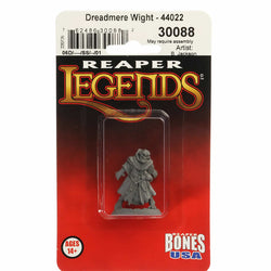 RPR30088 Dreadmere Wight Miniature Figure 25mm Heroic Scale Reaper Bones USA (ONLINE ORDER ONLY)