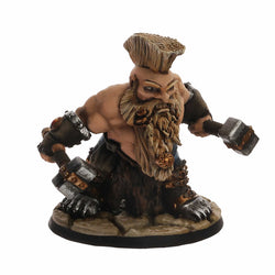 RPR30089 Dorn Ironspike Dwarf Warrior Miniature Figure 25mm Heroic Scale Reaper Bones USA (ONLINE ORDER ONLY)