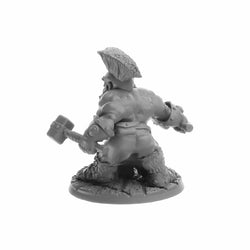 RPR30089 Dorn Ironspike Dwarf Warrior Miniature Figure 25mm Heroic Scale Reaper Bones USA (ONLINE ORDER ONLY)