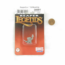 RPR30091 Mousling Adventurer Miniature Figure 25mm Heroic Scale Reaper Bones USA (ONLINE ORDER ONLY)