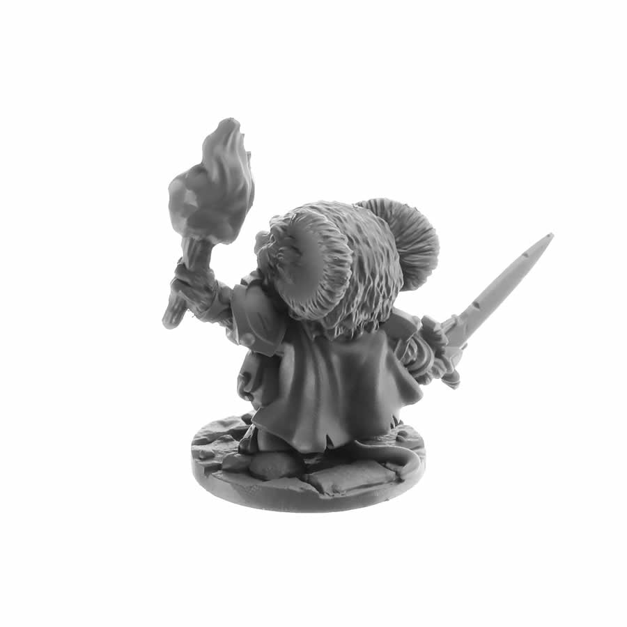 RPR30091 Mousling Adventurer Miniature Figure 25mm Heroic Scale Reaper Bones USA (ONLINE ORDER ONLY)