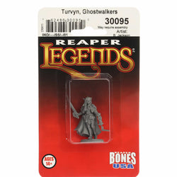 RPR30095 Turvyn Ghostwalkers Miniature Figure 25mm Heroic Scale Reaper Bones USA (ONLINE ORDER ONLY)