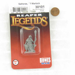 RPR30101 Satheras Miniature Figure 25mm Heroic Scale Reaper Bones USA (ONLINE ORDER ONLY)