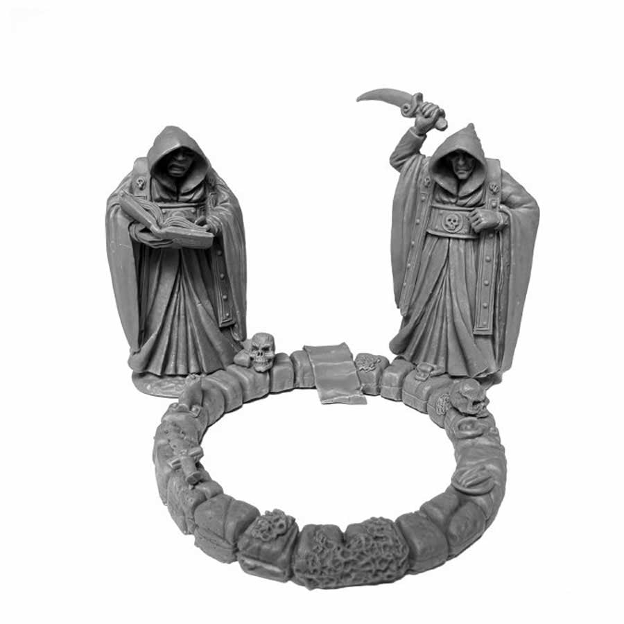 RPR30107 Townsfolk Cultists Miniature Figure 25mm Heroic Scale Reaper Bones USA (ONLINE ORDER ONLY)