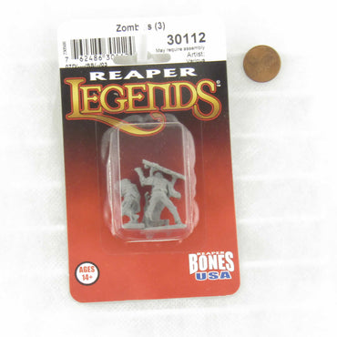 RPR30112 Zombies II Miniature Figure 25mm Heroic Scale Reaper Bones USA Reaper Miniatures (ONLINE ORDER ONLY)