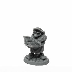 RPR30120 Stub Gnome Accountant Miniature Figure 25mm Heroic Scale Reaper Bones USA (ONLINE ORDER ONLY)
