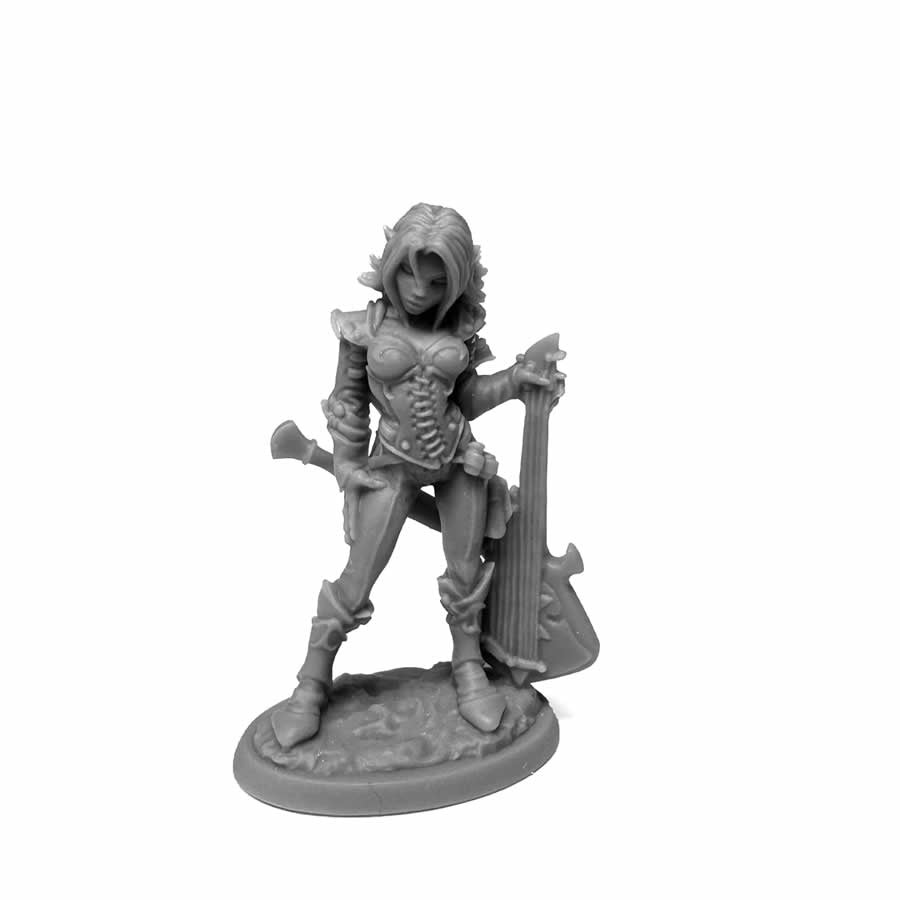 RPR30131 Astrid Elf Chronicler Miniature Figure 25mm Heroic Scale Reaper Bones USA (ONLINE ORDER ONLY)