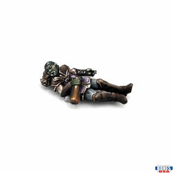 RPR30140 Townsfolk Drunken Half-Orc Miniature Figure 25mm Heroic Scale Reaper Bones USA (ONLINE ORDER ONLY)