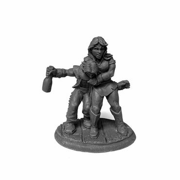 RPR30141 Townsfolk Bouncer and Rowdy Patron Miniature Figure 25mm Heroic Scale Reaper Bones USA (ONLINE ORDER ONLY)