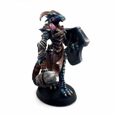 RPR30147 Tarmiczi Female Dragonblood Paladin Miniature Figure 25mm Heroic Scale Reaper Bones USA (ONLINE ORDER ONLY)