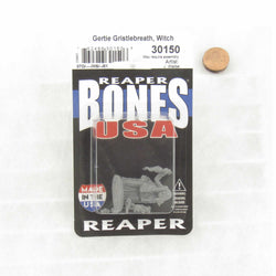 RPR30150 Gertie Gristlebreath Witch Miniature Figure 25mm Heroic Scale Reaper Bones USA (ONLINE ORDER ONLY)