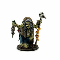 RPR30150 Gertie Gristlebreath Witch Miniature Figure 25mm Heroic Scale Reaper Bones USA (ONLINE ORDER ONLY)