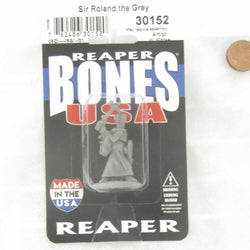 RPR30152 Sir Roland the Grey Miniature Figure 25mm Heroic Scale Reaper Bones USA (ONLINE ORDER ONLY)