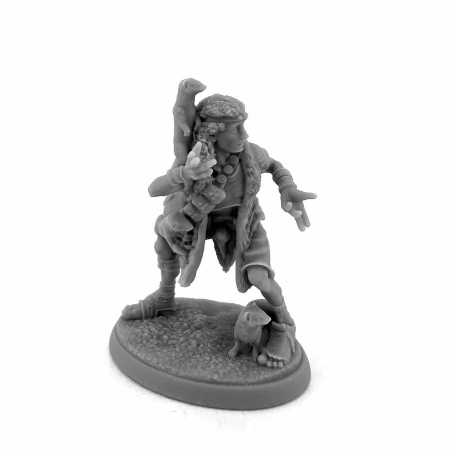 RPR30159 Elusive Weaselmancer Miniature Figure 25mm Heroic Scale Reaper Bones USA Reaper Miniatures (ONLINE ORDER ONLY)