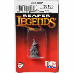 RPR30163 Elise the Witch Miniature Figure 25mm Heroic Scale Reaper Bones USA (ONLINE ORDER ONLY)