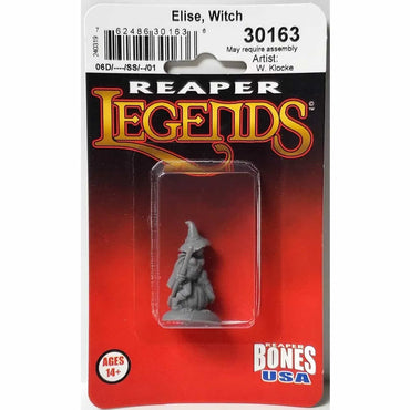 RPR30163 Elise the Witch Miniature Figure 25mm Heroic Scale Reaper Bones USA (ONLINE ORDER ONLY)