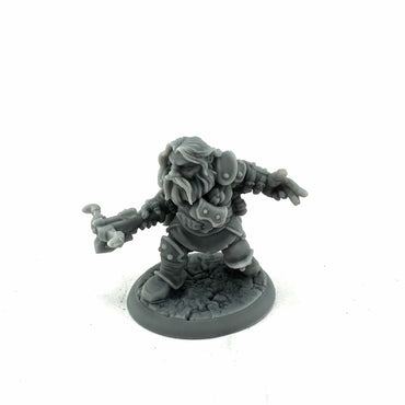 RPR30169 Snorri Oathbreaker Dwarf Rogue Miniature Figure 25mm Heroic Scale Reaper Bones USA (ONLINE ORDER ONLY)