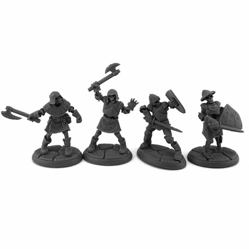 RPR30176 Skeleton Guardians II Miniature Figure 25mm Heroic Scale Reaper Bones USA (ONLINE ORDER ONLY)