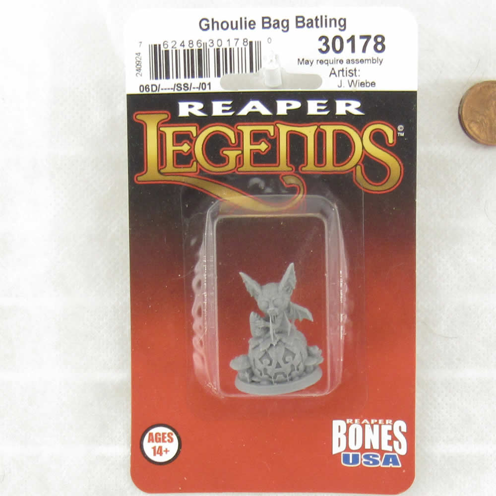 RPR30178 Battling Miniature Figure 25mm Heroic Scale Reaper Bones USA (ONLINE ORDER ONLY)