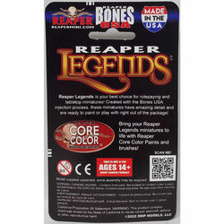RPR30181 Ulafiel Wildfolk Druid Female Miniature Figure 25mm Heroic Scale Reaper Bones USA (ONLINE ORDER ONLY)