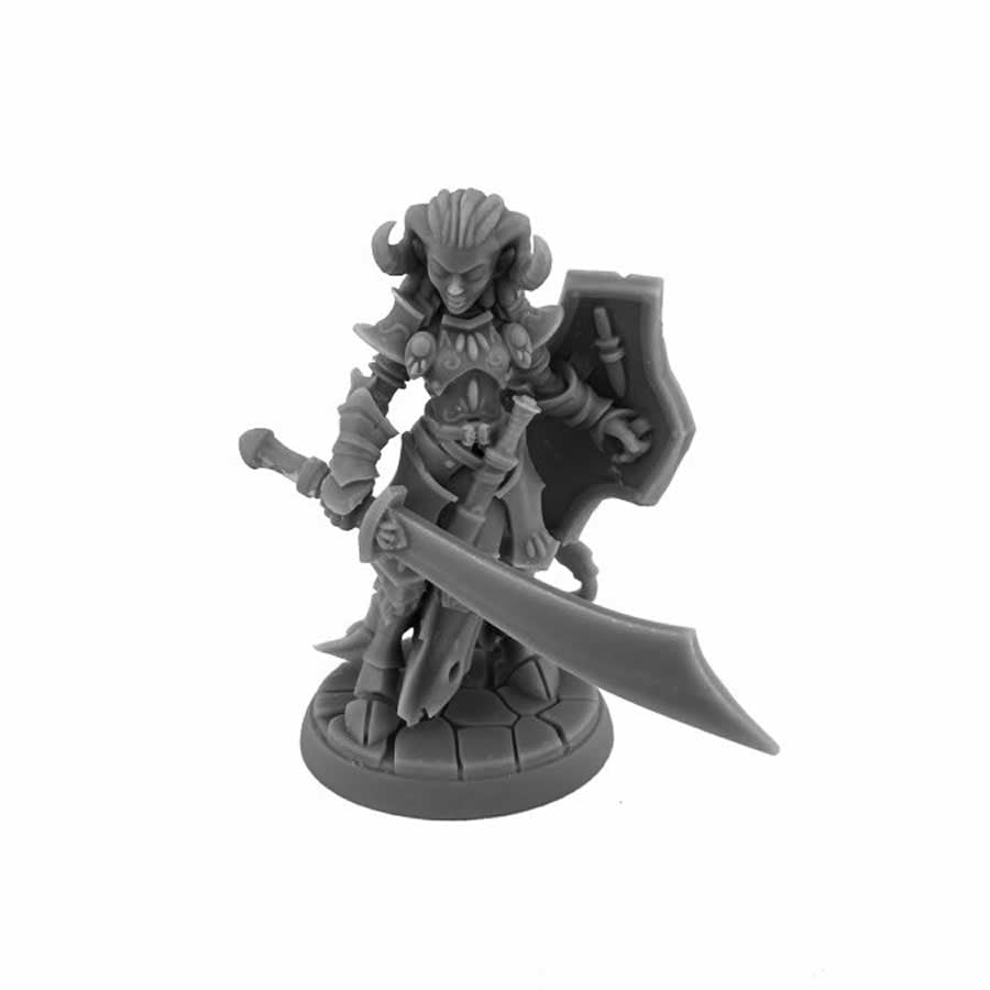 RPR30185 Hellborn Paladin Miniature Figure 25mm Heroic Scale Reaper Bones USA (ONLINE ORDER ONLY)