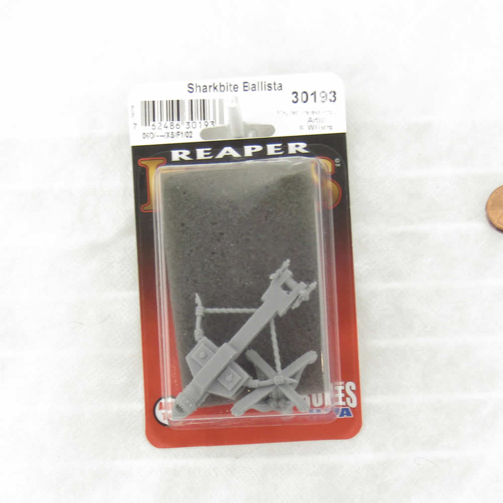 RPR30193 Sharkbite Ballista Miniature Figure 25mm Heroic Scale Reaper Bones USA (ONLINE ORDER ONLY)