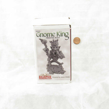 RPR30200 Wenzelbaum Gnome King Bust Miniature Figure Reaper Bones USA (ONLINE ORDER ONLY)