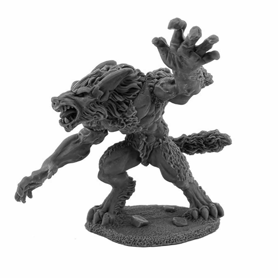 RPR30202 Jean Paul Duchamps Werewolf Miniature Figure 25mm Heroic Scale Reaper Bones USA (ONLINE ORDER ONLY)