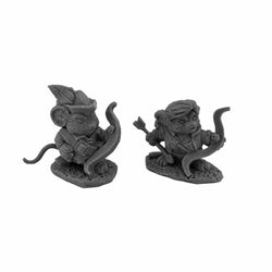 RPR30212 Mousling Ranger and Yeoman Miniature Figure 25mm Heroic Scale Reaper Bones USA (ONLINE ORDER ONLY)