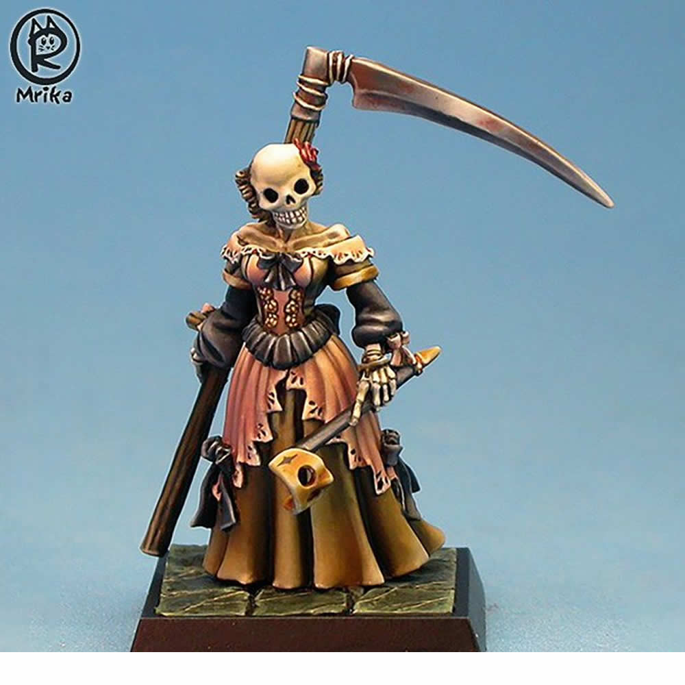RPR30214 Undead Lady Miniature Figure 25mm Heroic Scale Reaper Bones USA (ONLINE ORDER ONLY)