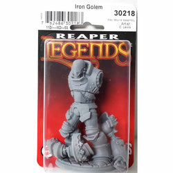 RPR30218 Iron Golem Miniature Figure 25mm Heroic Scale Reaper Bones USA (ONLINE ORDER ONLY)