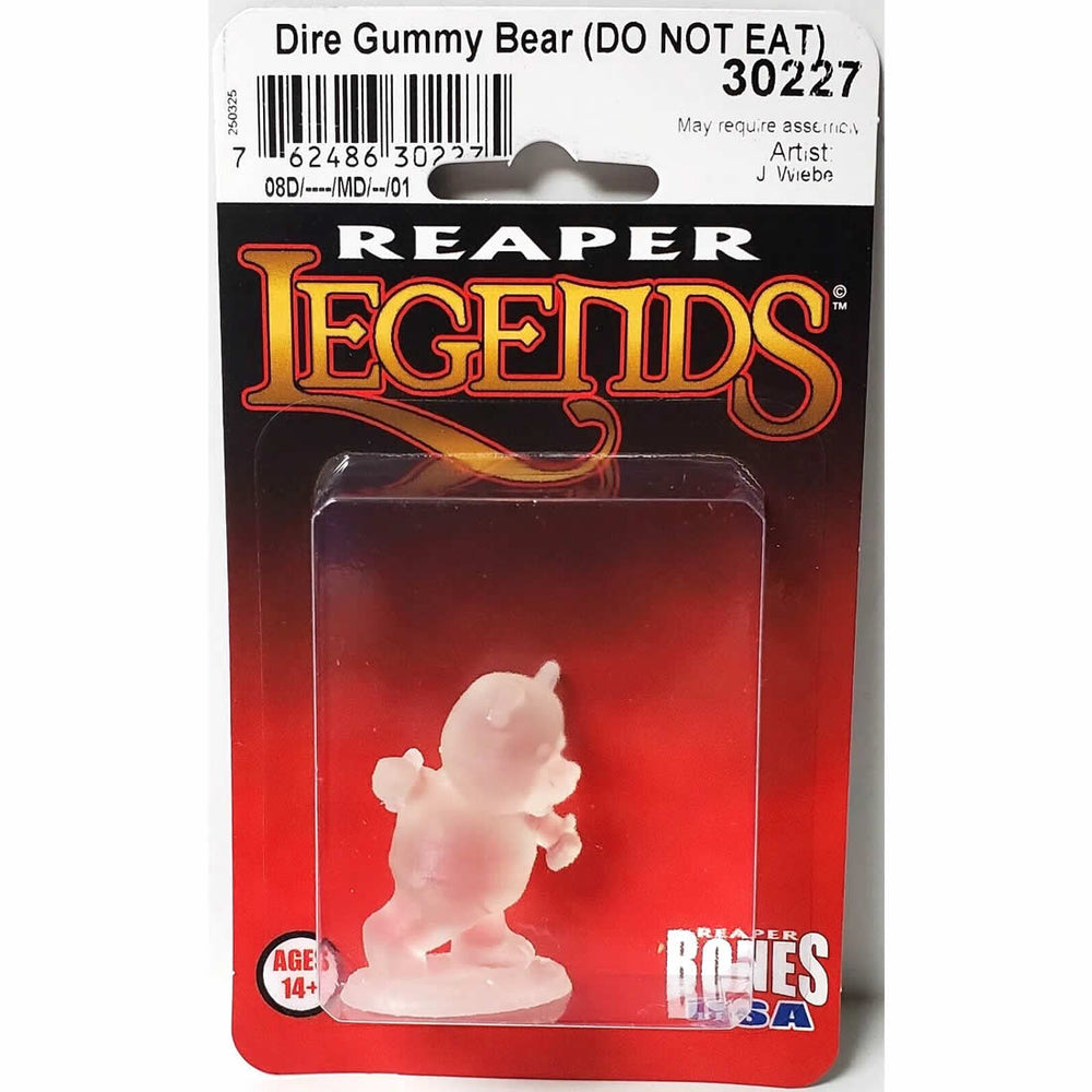 RPR30227 Dire Teady Bear Miniature Figure 25mm Heroic Scale Reaper Bones USA (ONLINE ORDER ONLY)