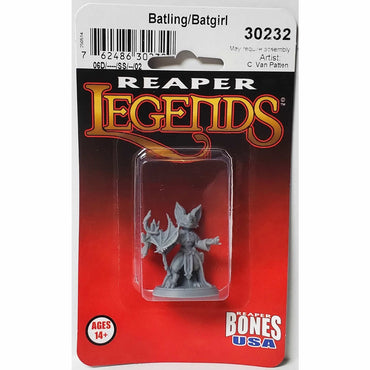 RPR30232 Batling Batgirl Miniature Figure 25mm Heroic Scale Reaper Bones USA (ONLINE ORDER ONLY)