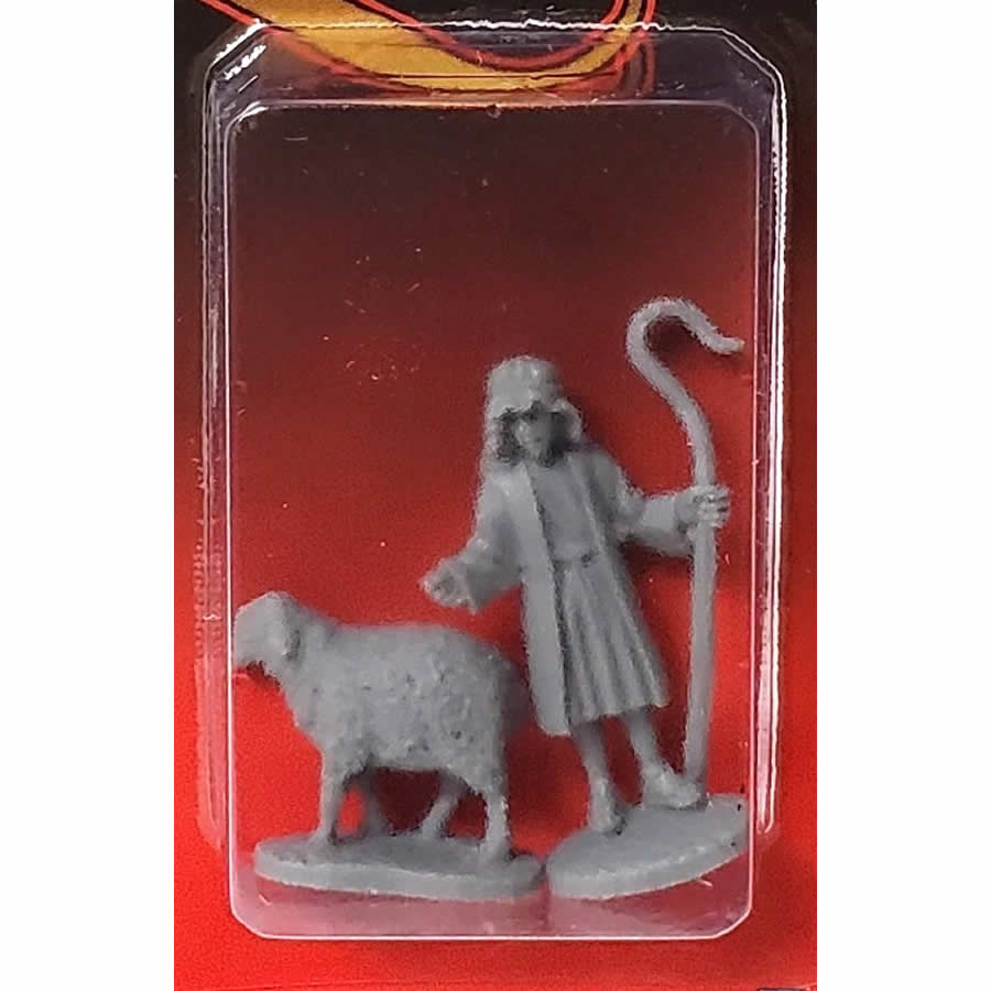 RPR30237 Shepherd and Sheep Miniature Figure 25mm Heroic Scale Reaper Bones USA (ONLINE ORDER ONLY)