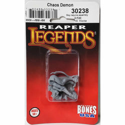 RPR30238 Chaos Demon Miniature Figure 25mm Heroic Scale Reaper Bones USA (ONLINE ORDER ONLY)