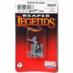 RPR30247 Raleah the Elder Miniature Figure 25mm Heroic Scale Reaper Bones USA (ONLINE ORDER ONLY)