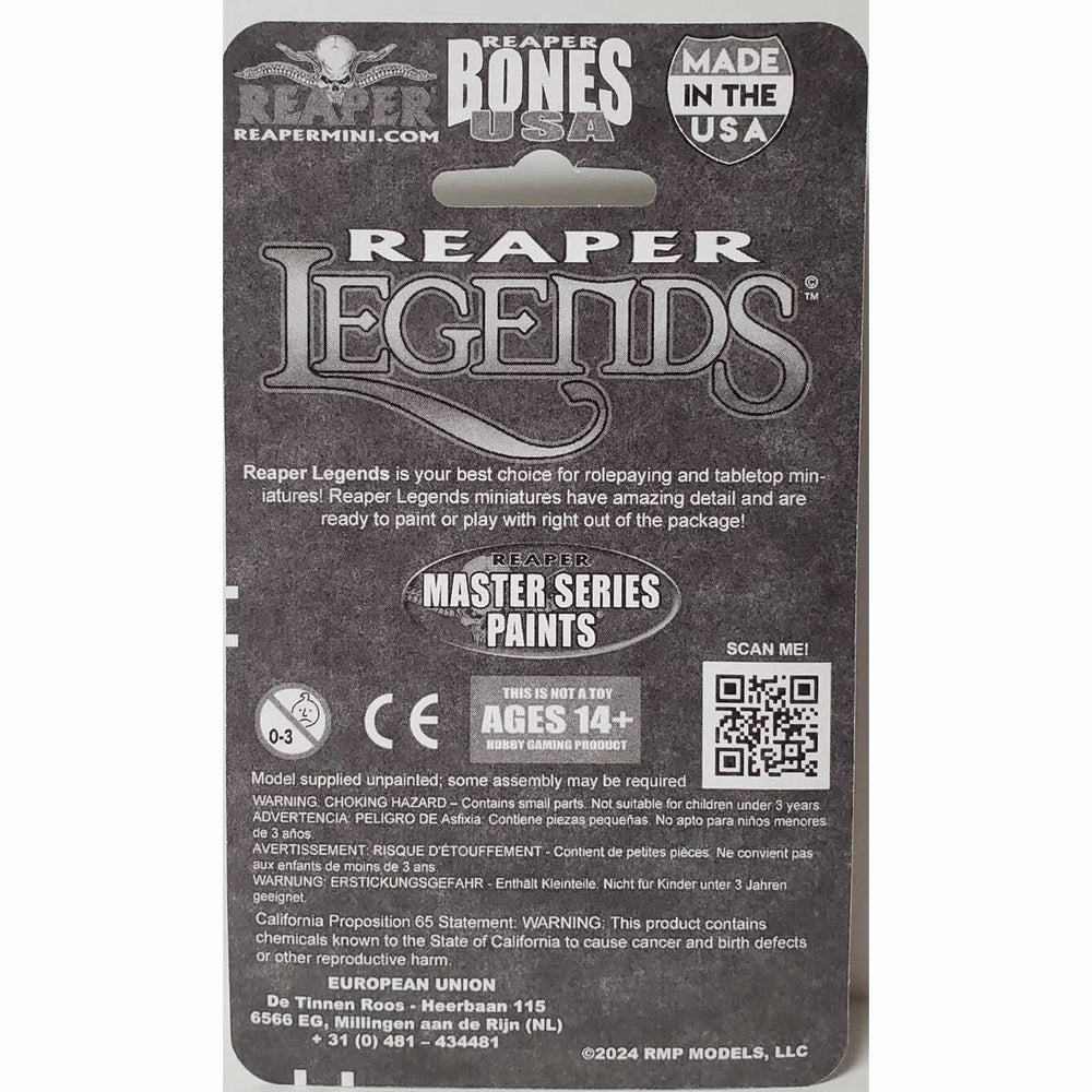 RPR30247 Raleah the Elder Miniature Figure 25mm Heroic Scale Reaper Bones USA (ONLINE ORDER ONLY)