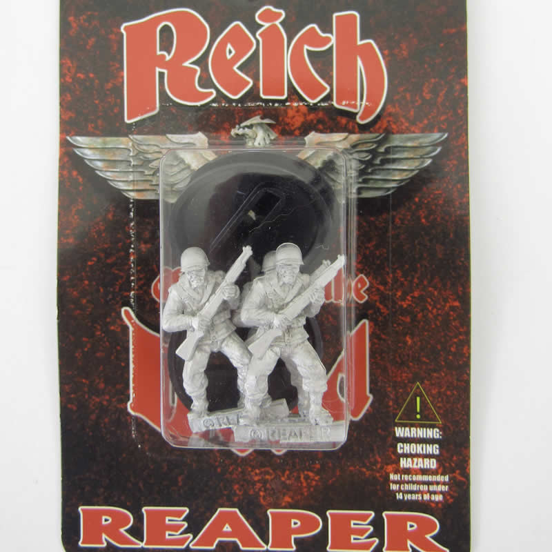 RPR37011 American Infantrymen Miniature 25mm Heroic Scale (ONLINE ORDER ONLY)