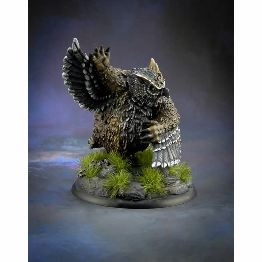 RPR44001 Owlbear Miniature 25mm Heroic Scale Reaper Bones Black (ONLINE ORDER ONLY)