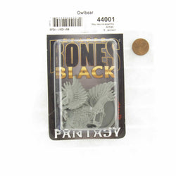 RPR44001 Owlbear Miniature 25mm Heroic Scale Reaper Bones Black (ONLINE ORDER ONLY)