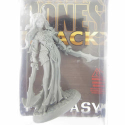 RPR44003 Ziba Female Efreeti Miniature 25mm Heroic Scale Reaper Bones Black (ONLINE ORDER ONLY)