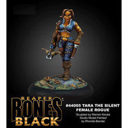 RPR44005 Tara The Silent Female Roque Miniature 25mm Heroic Scale Bones Black (ONLINE ORDER ONLY)