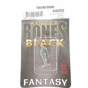 RPR44005 Tara The Silent Female Roque Miniature 25mm Heroic Scale Bones Black (ONLINE ORDER ONLY)